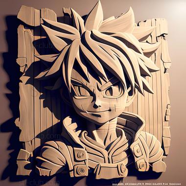 3D model Rave Master Hiro Mashima (STL)